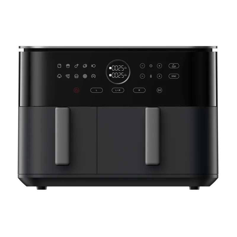 Xiaomi Dual Zone Air Fryer 10L Černá | Vzduchová fritéza | 2700 W, 3,5 l + 6,5 l