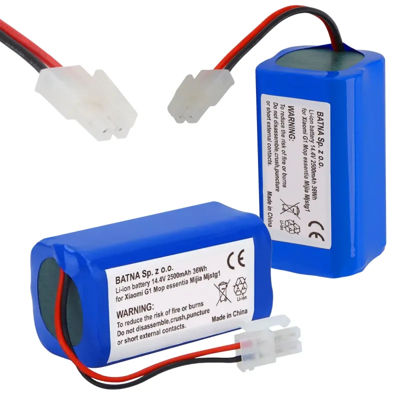 Battery, Xiaomi Mi Robot Vacuum Mop Essential H18650CH-4S1P, 2500mAh 14.4V 36Wh