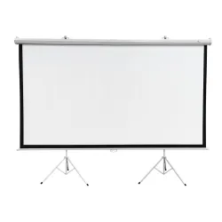 Extralink Projektionsleinwand 120", 16:9, 266x149cm, PVC, halbautomatische Aufwicklung