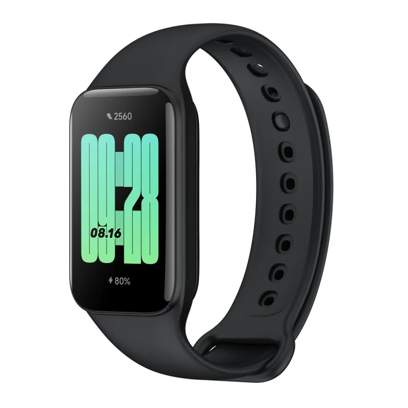 Xiaomi Redmi Smart Band 2 GL Black | Chytrý pásek | Bluetooth 5.1, 210mAh, akcelerometr, PPG senzor