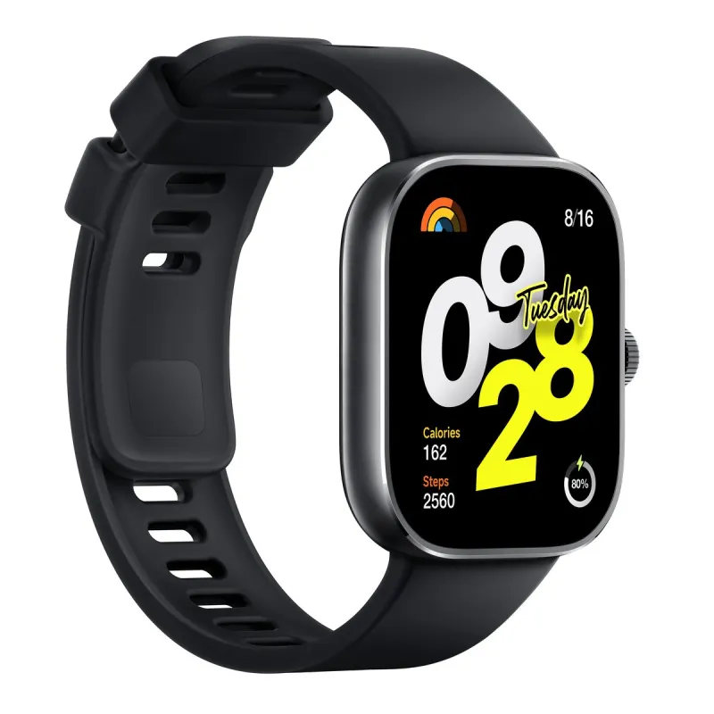 Смарт-браслет Xiaomi Redmi Watch 4 Черный, Bluetooth 5.3, 5ATM, 1.97"