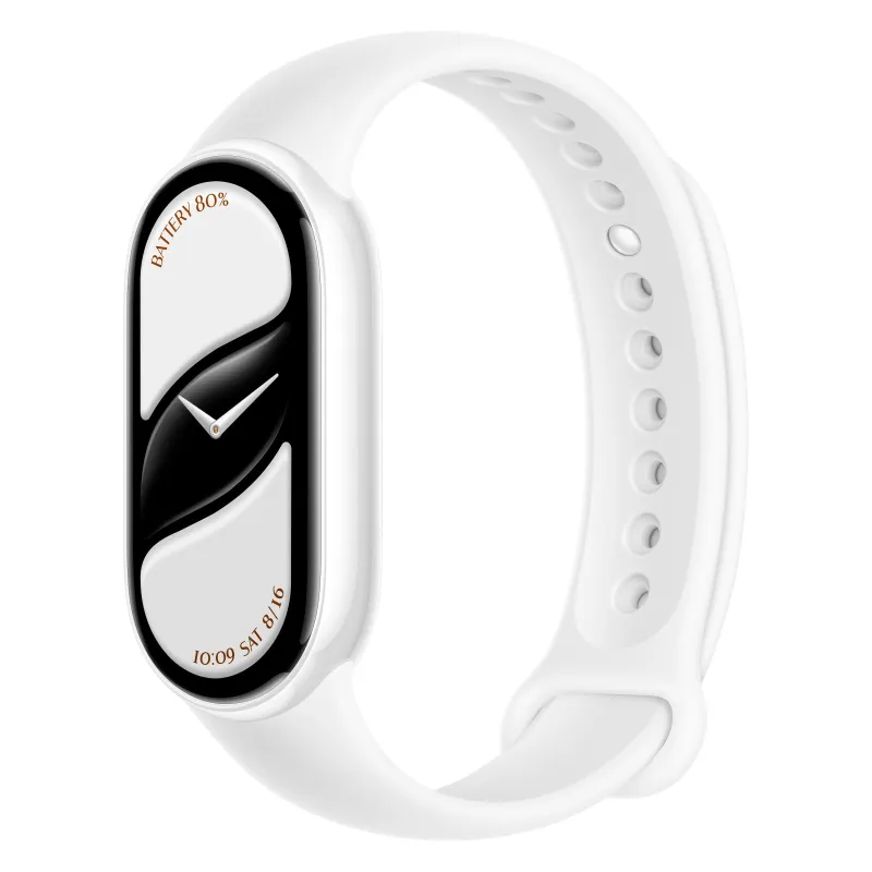 Xiaomi Smart Band 10 Ceramic Edition Biały | Inteligentna opaska sportowa | Bluetooth 5.4, 233mAh, 1.72", 5 ATM, akcelerometr, s