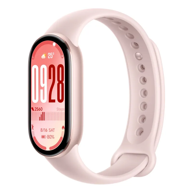 Xiaomi Smart Band 10 Różowy | Inteligentna opaska sportowa | Bluetooth 5.4, 233mAh, 1.72", 5 ATM, akcelerometr, sensor PPG, żyro