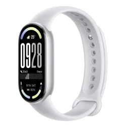 Xiaomi Smart Band 10 Srebrny | Inteligentna opaska sportowa | Bluetooth 5.4, 233mAh, 1.72", 5 ATM, akcelerometr, sensor PPG, żyr