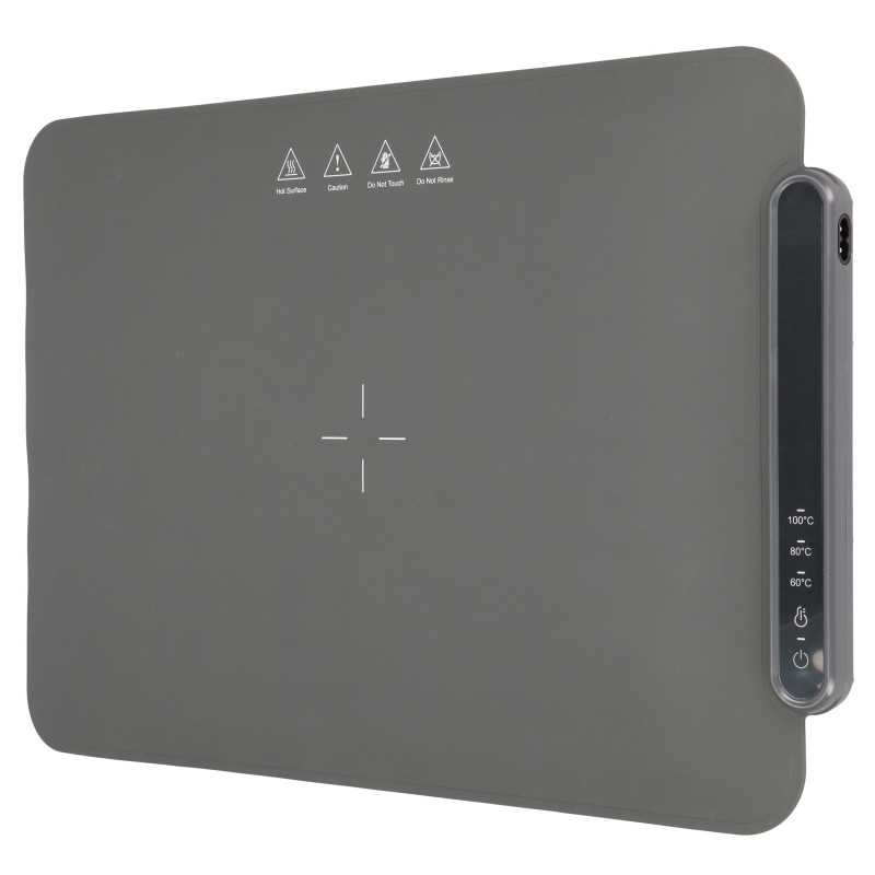 EXTRALINK ELEKTRYCZNA MATA GRZEWCZA SZARA 47X32 CM 250W - Imagen 2