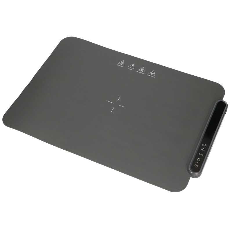 EXTRALINK ELEKTRYCZNA MATA GRZEWCZA SZARA 47X32 CM 250W - Imagen 3