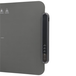 EXTRALINK ELEKTRYCZNA MATA GRZEWCZA SZARA 47X32 CM 250W - Imagen 4