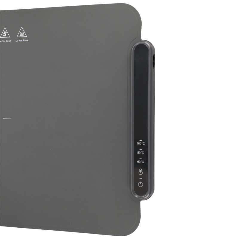 EXTRALINK ELEKTRYCZNA MATA GRZEWCZA SZARA 47X32 CM 250W - Imagen 4