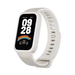 Xiaomi Smart Band 9 Active Beige Bianco | Smartband | Bluetooth 5.3, 300mAh, 1.47", 5 ATM, accelerometro, sensore PPG