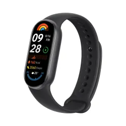 Xiaomi Smart Band 9 Černá | Smartband | Bluetooth 5.4, 233 mAh, 1.62", 5 ATM, akcelerometr, gyroskop, PPG senzor