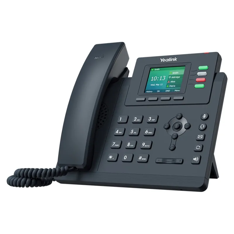 VoIP телефон Yealink SIP-T33G, 2x RJ45 1000Mb/s, дисплей, PoE