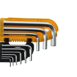 Zestaw kluczy imbusowych - długie 9 szt