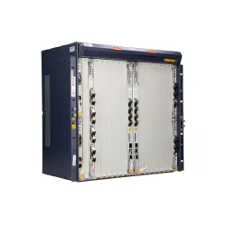 ZTE C300 OLT EPON, 2x SCXM, 2x modulo di alimentazione, 2x GUFQ, 1x ETGO