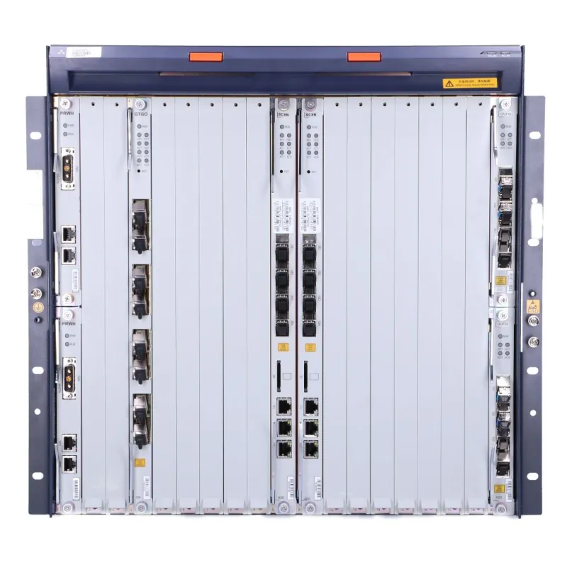 ZTE C300 OLT GPON, 1x GTGO 8 PORT C+, 2x GUFQ, 2x PRWH, 2x SCXM