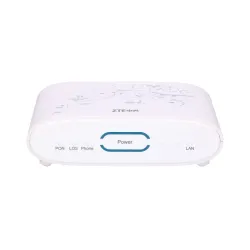 ZTE F411 GPON ONT 1x GPON, 1x RJ45 1000Mb/s, 1x RJ11