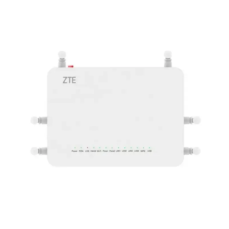 ZTE F680 ONT WiFi AC, 1x GPON SC/APC , 4x RJ45 1000Mb/s, 2x RJ11, 1x USB