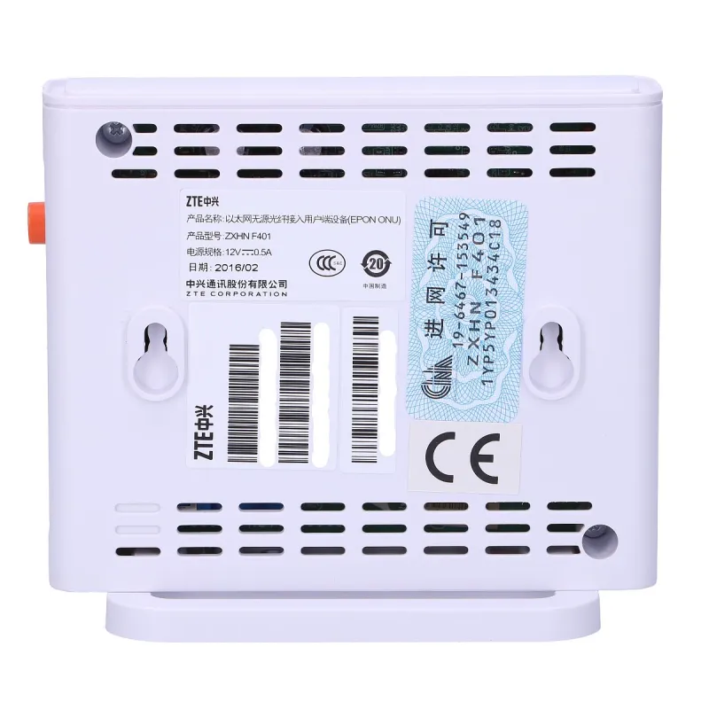 ZTE ZXA10 F401 ONT 1x EPON, 1x RJ45 1000Mb/s
