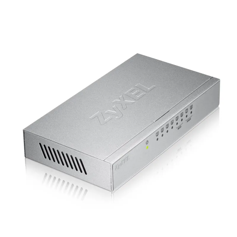Zyxel GS-108B V3 Anahtar, 8x RJ45 1000Mb/s, Metal Kasa, Yönetilmeyen