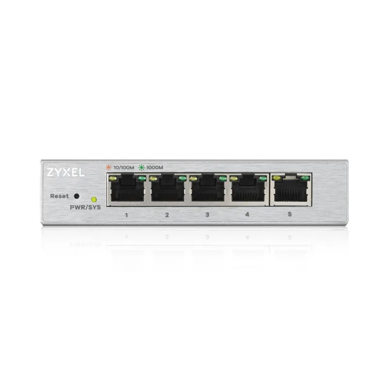 Zyxel GS1200-5 Anahtar, 5x RJ45 1000Mb/s, yönetilebilir