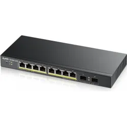 ZYXEL GS1900-10HP Switch 8x RJ45 1000Mb/s PoE, 2x SFP, 77W, zarządzalny
