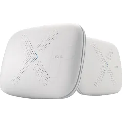 Zyxel Multy X 2er-Pack Mesh-System AC3000 Tri-Band MU-MIMO, 4x RJ45 1000Mb/s