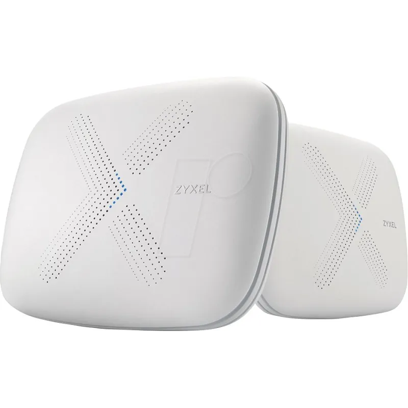 Zyxel Multy X 2er-Pack Mesh-System AC3000 Tri-Band MU-MIMO, 4x RJ45 1000Mb/s