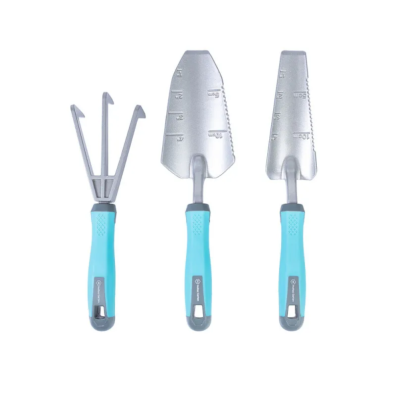 3-Piece Garden Tool Set, trowel, shovel, rake