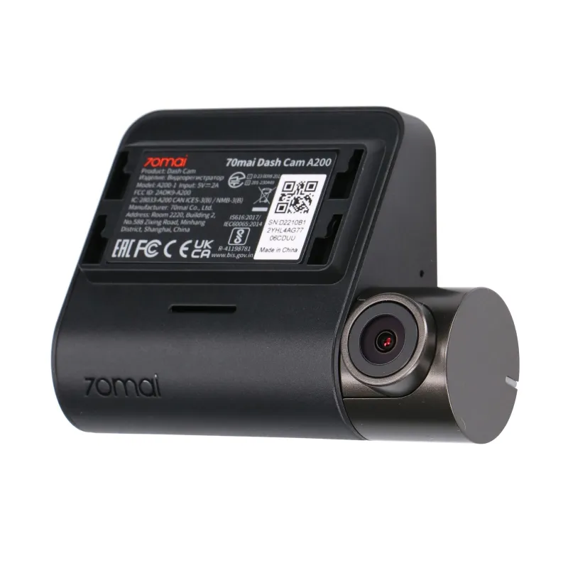 70mai Dash Cam A200 + RC11 Auto-Recorder, Full HD, WiFi