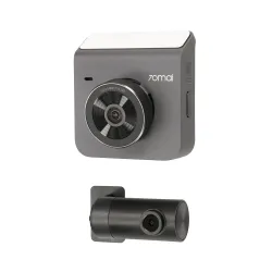 70mai Dash Cam A400 + RC09 Šedá Rekordér Automobilový 1440p + 1080p, GPS, WiFi