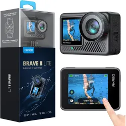 Akaso Brave 8 Lite Cámara deportiva 4K, Wi-Fi, 1550 mAh
