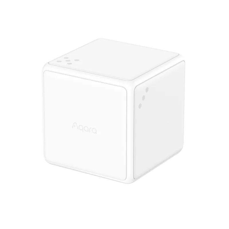Aqara Cube T1 Pro Cubo de controle Zigbee, Branco, CTP-R01