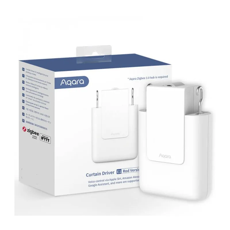 Aqara Curtain Driver E1 Rod Motor pro záclony Zigbee, CM-M01