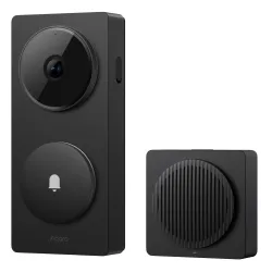 Aqara Doorbell Camera Hub G410 Select Nero Videocitofono Hub, Telecamera, Apple Homekit