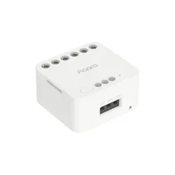 Aqara Dual Relay Module T2 Módulo de relé duplo Zigbee, Apple HomeKit, Matter, Google Home, Alexa, DCM-K01