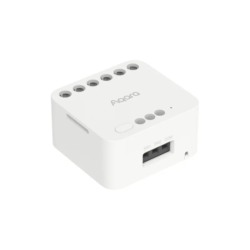 Aqara Dual Relay Module T2 Duální reléový modul Zigbee, Apple HomeKit, Matter, Google Home, Alexa, DCM-K01