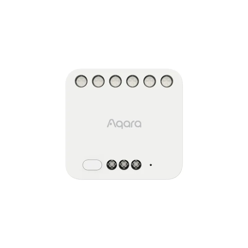 Aqara Dual Relay Module T2 Podwójny przekaźnik Zigbee, Apple HomeKit, Matter, Google Home, Alexa, DCM-K01