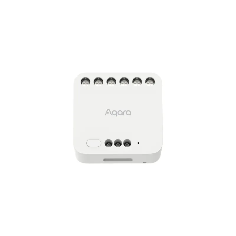 Aqara Dual Relay Module T2 Podwójny przekaźnik Zigbee, Apple HomeKit, Matter, Google Home, Alexa, DCM-K01