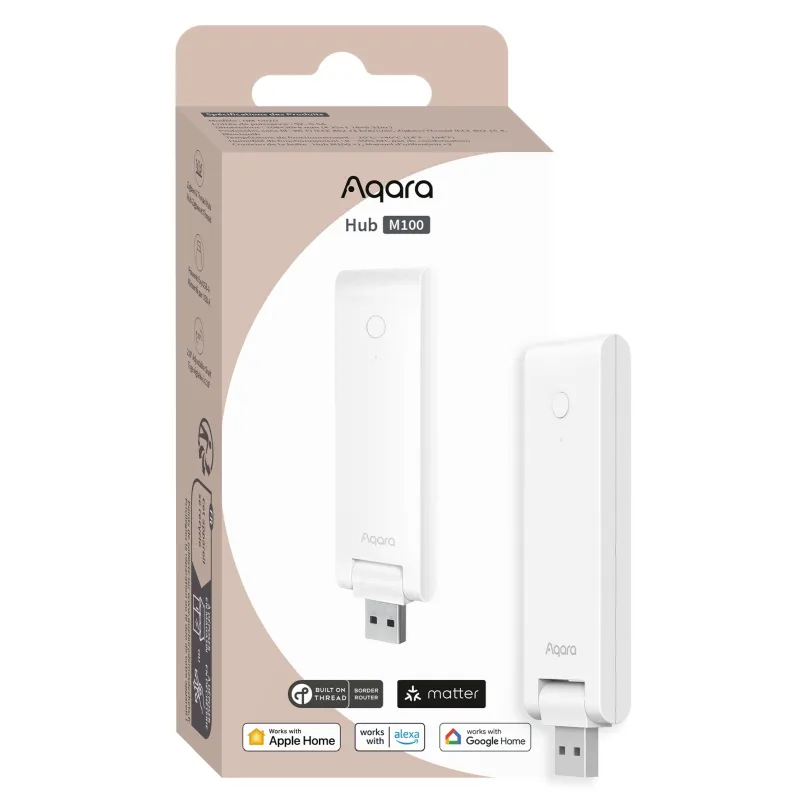 Aqara Hub M100 (Offline) Jednostka centralna Smart Home Zigbee, Homekit, EU
