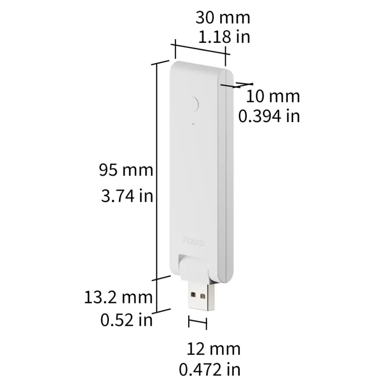Aqara Hub M100 (Offline) Inteligentní domácí brána Zigbee, Homekit, EU
