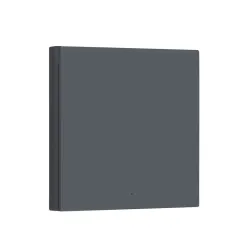 Aqara Smart Wall Switch H1 Szary Przełącznik Pojedynczy, z Neutral, Zigbee 3.0, EU, WS-EUK03-G