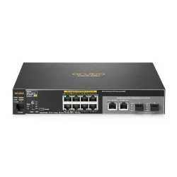 Aruba 2530 8 PoE+ Switch 8x RJ45 100Mb/s, PoE+, 2x RJ45/SFP Combo