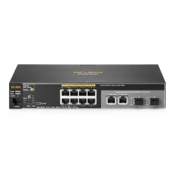 Aruba 2530 8G PoE+ Switch 8x RJ45 1000Mb/s, PoE+, 2x RJ45/SFP Combo