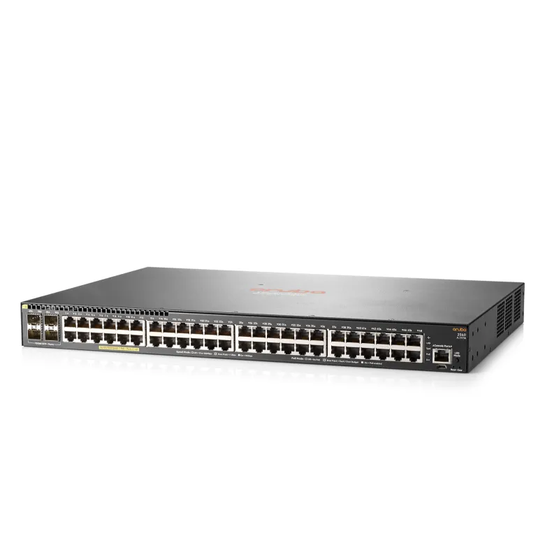 Aruba 2540 48G PoE+ 4SFP+ Schalter 48x RJ45 1000 Mb/s PoE+, 4x SFP+