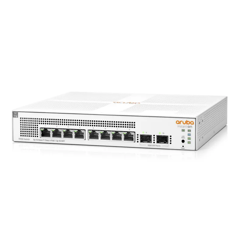Aruba Instant On 1930 8G 2SFP PoE (124W) Switch 8x RJ45 1000 Mb/s, 2x SFP