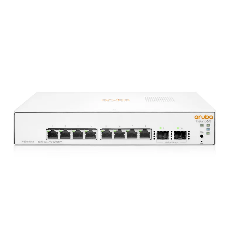 Aruba Instant On 1930 8G 2SFP Schalter 8x RJ45 1000 Mb/s, 2x SFP