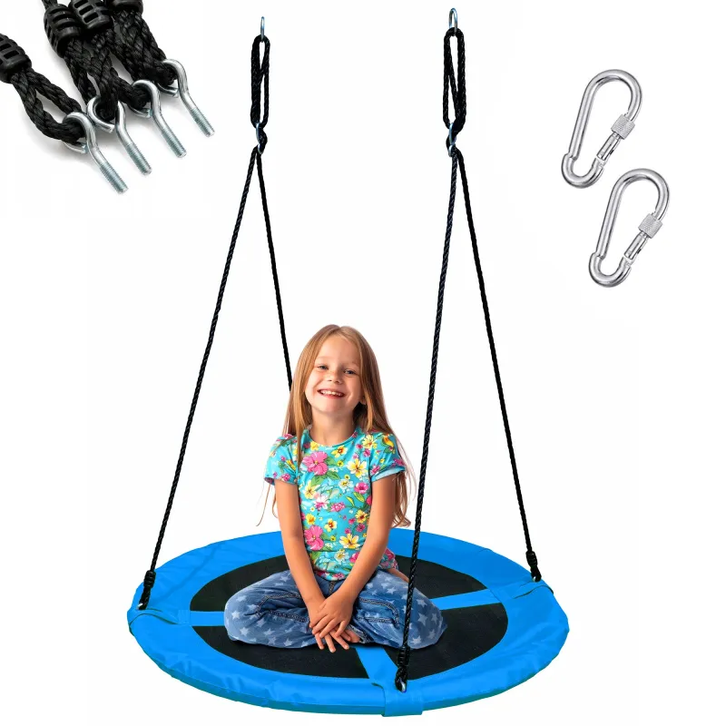 Black Forest Stork Nest, Blue