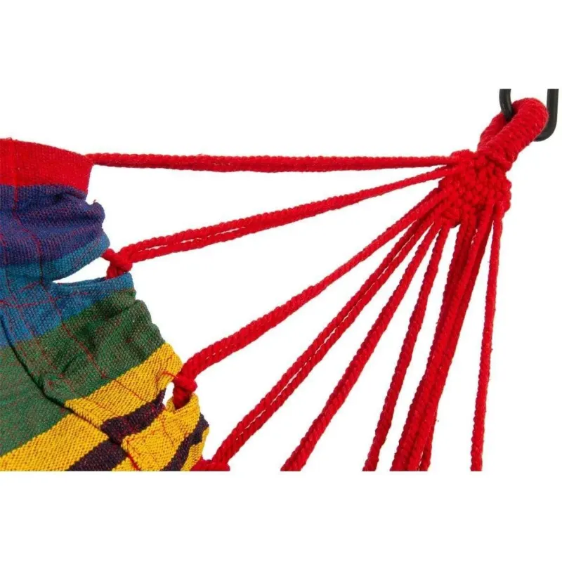 Black Forest Hängematte, Klassisch für 1 Person 200x80cm mit Abdeckung