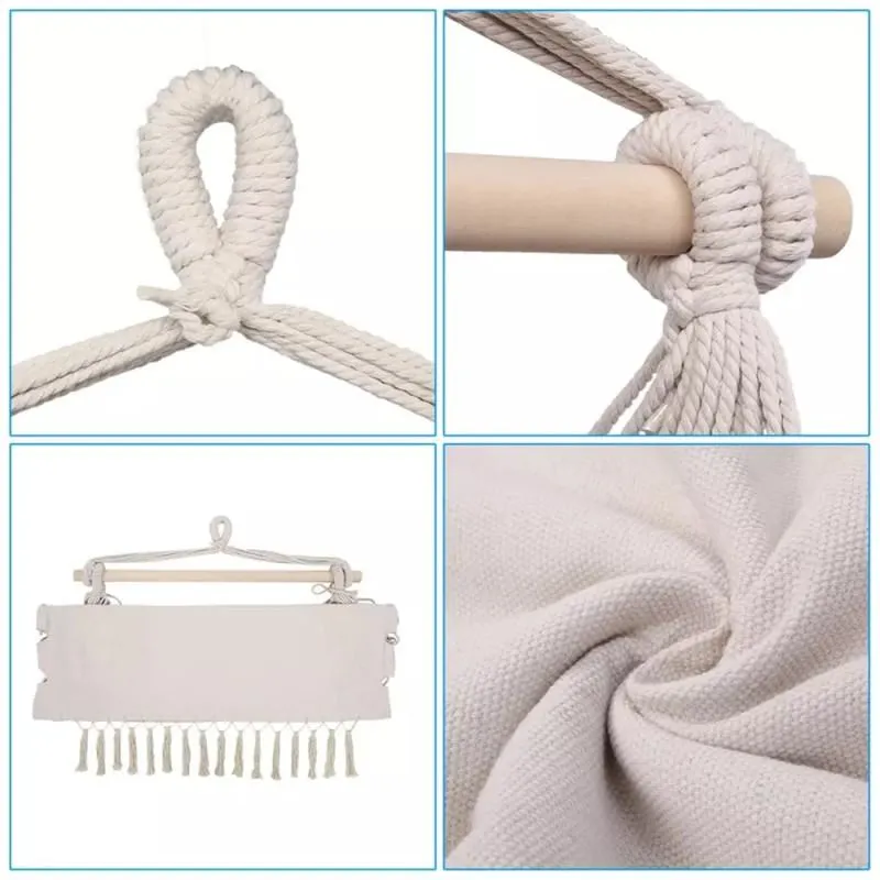 Black Forest Hamak fotel brazylijski 100x130cm beżowy