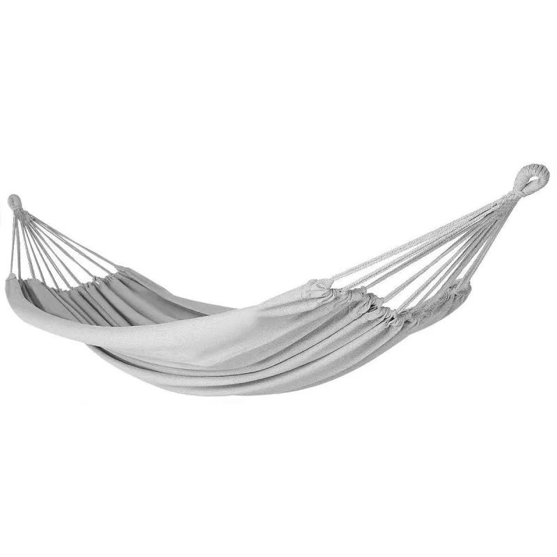 Black Forest Hammock, Gray Single 195x100cm with Cover