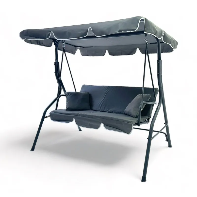 Black Forest Garden Swing, 170x110x153cm Navy Blue